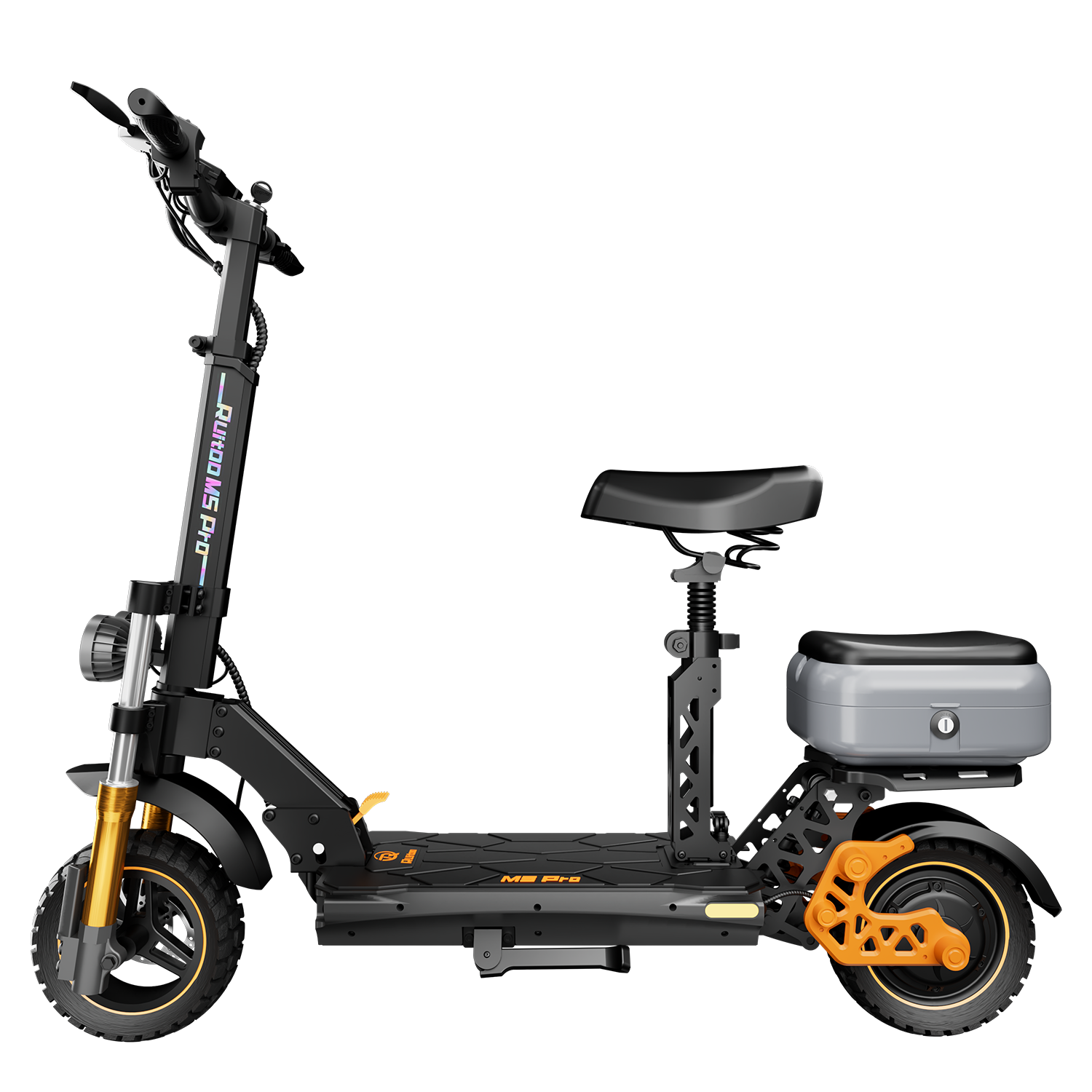 Ruitoo M5 Pro — Monopattino Elettrico 1200W con Sedile e Box 2