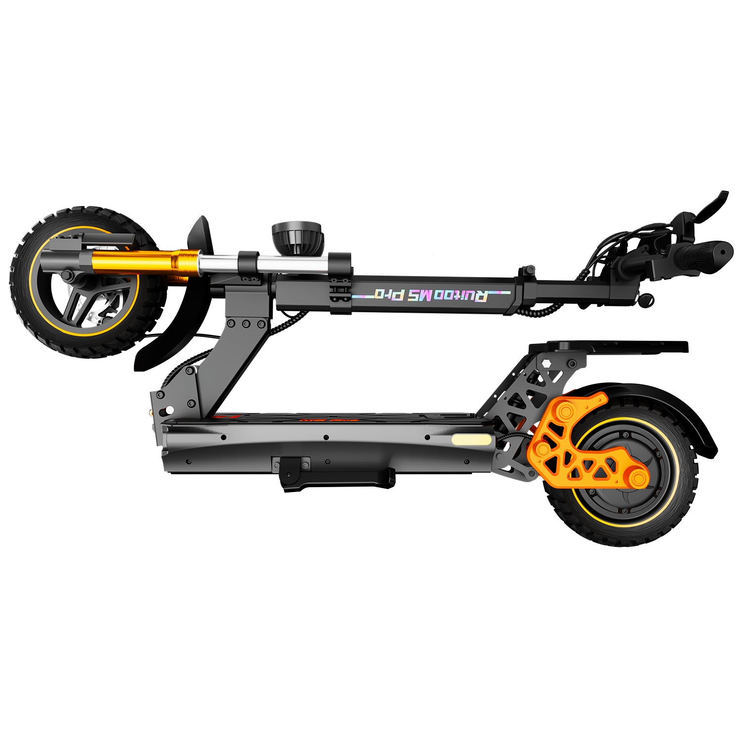 Ruitoo M5 Pro — Monopattino Elettrico 1200W con Sedile e Box 3