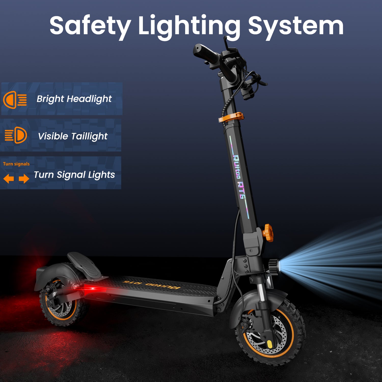 Ruitoo RT6 — Monopattino Elettrico 800W 55km 5