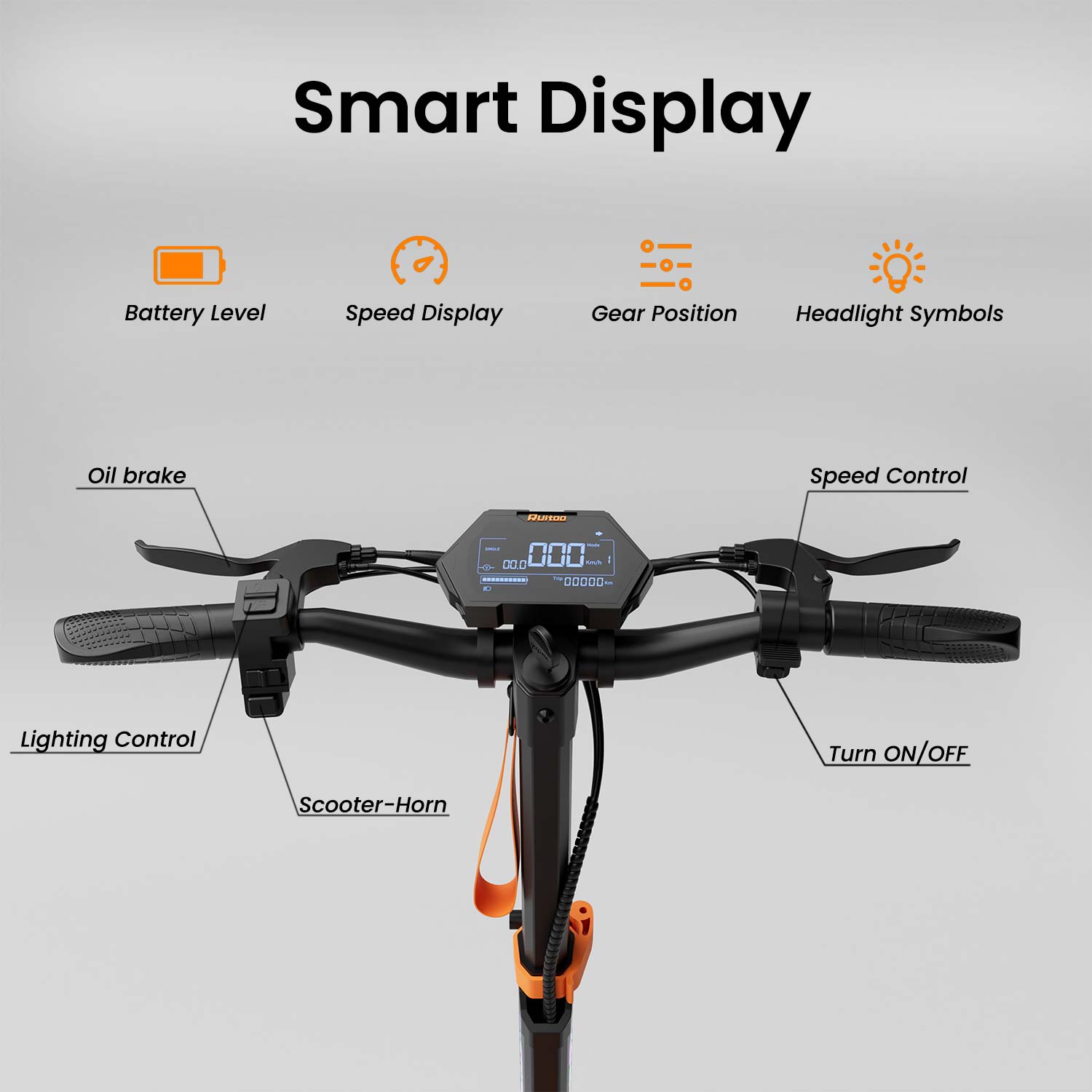 Ruitoo T2 Master — Monopattino Doppio Motore 2400W All-Terrain 6